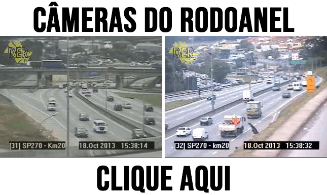 Acesso ao Rodanel na Rodovia Raposo Tavares Km 21