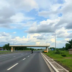 nova alça de saída do Rodoanel