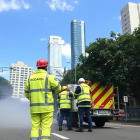 simulado de emergência